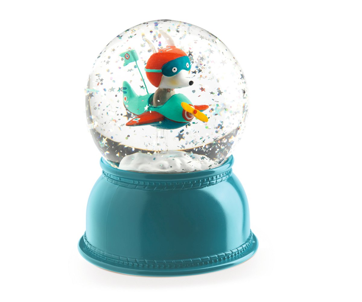 Snowball Lamp Airplane