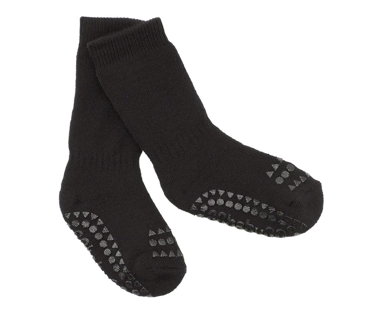 Calcetines Suela Antideslizante Algodón Negro