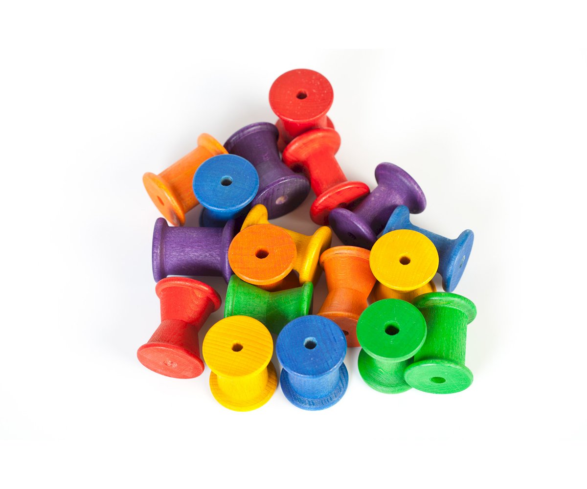 18 bobinas Arco-íris