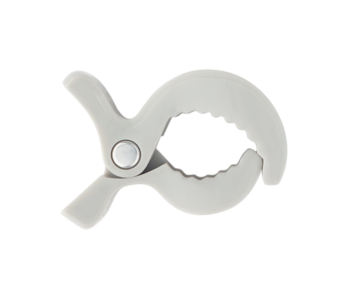 2 Pinzas para Muselinas Gris