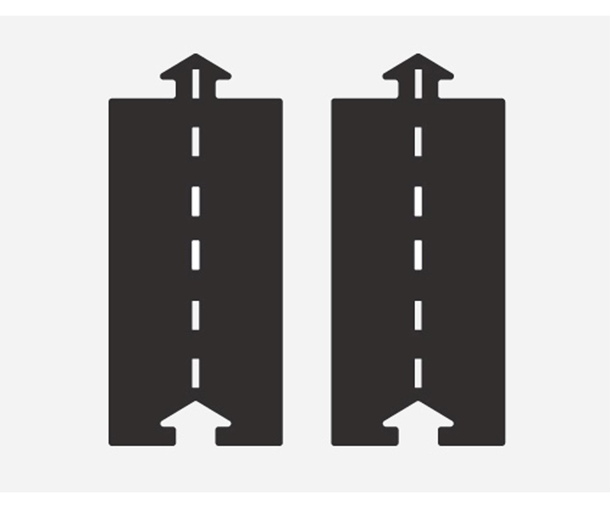 Pista Macchinine Flessibile 16 Pz.