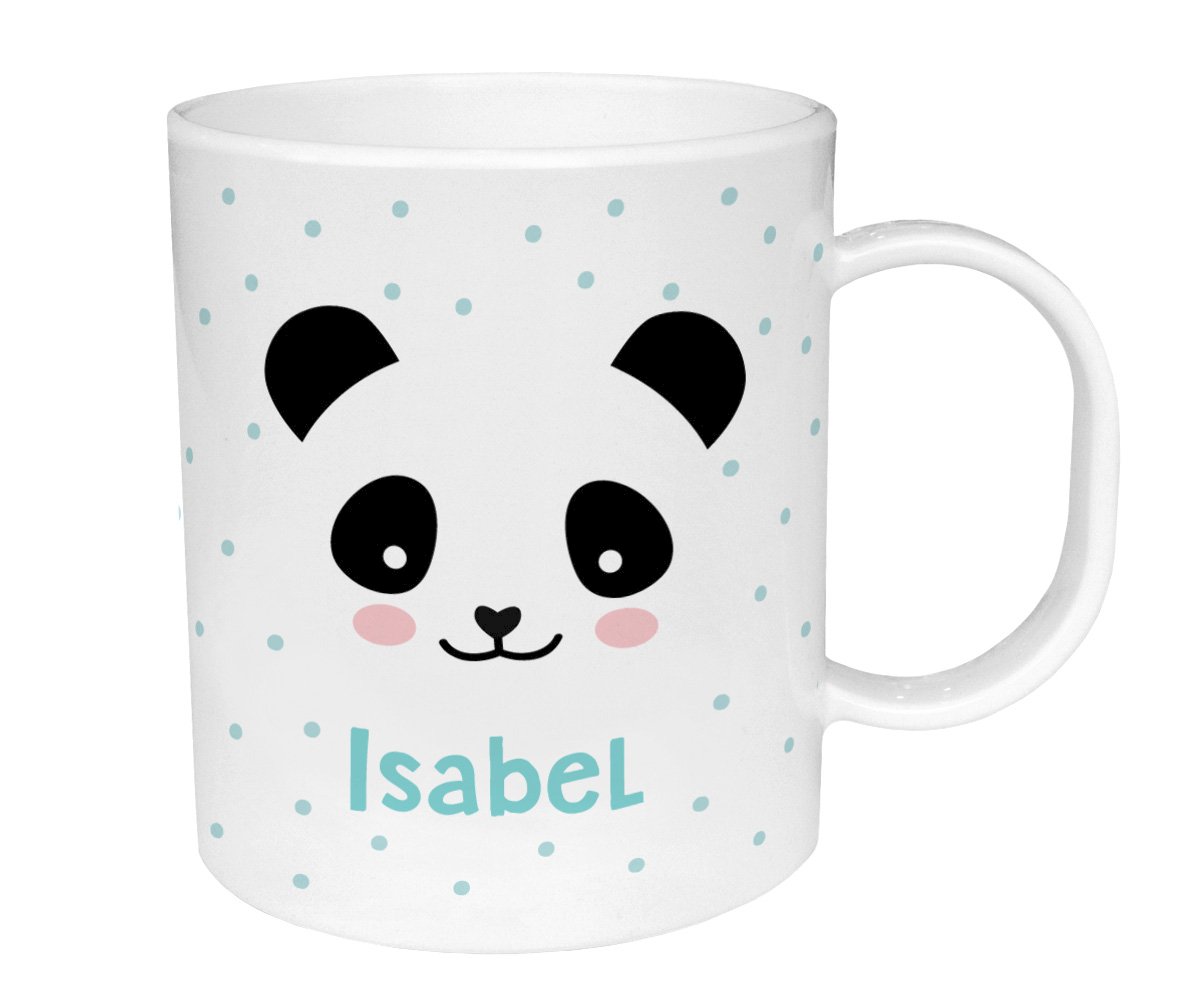 Taza de Plástico Personalizada Oso Panda