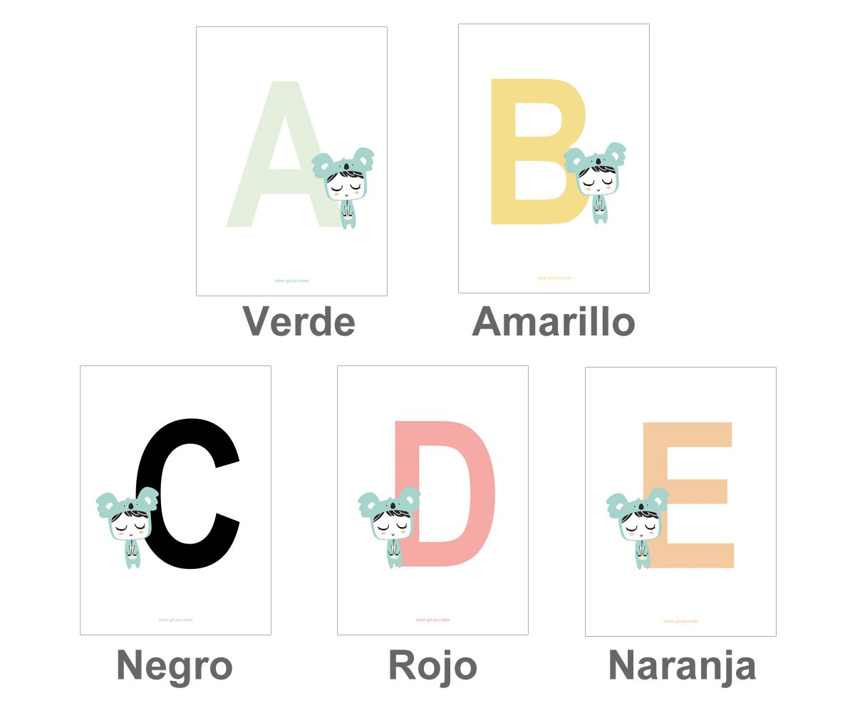 Poster Iniziale Koala Esther Gili