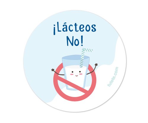 1 Chapa ¡Lácteos No!