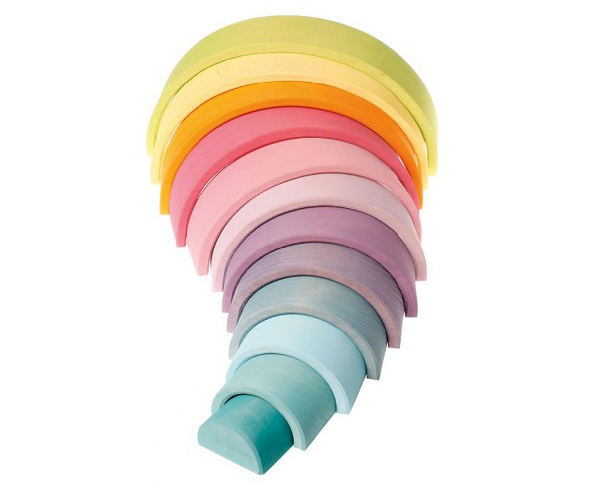 Arco-irís Grande 12 Peças - Cores Pastéis