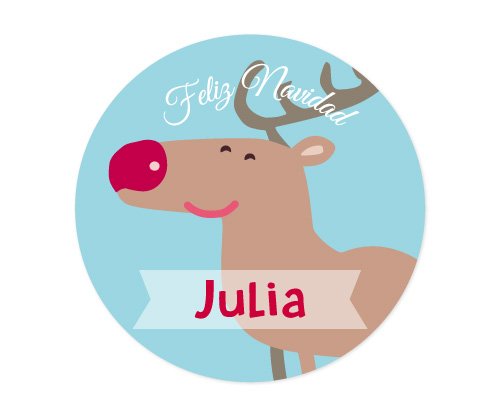 Pack 3 Distintivi Personalizzati Papá Noel ES Bimba