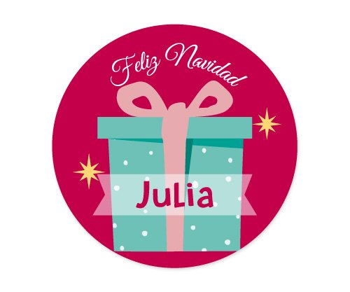 Pack 3 Distintivi Personalizzati Papá Noel ES Bimba