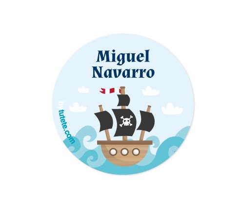 Pack com 3 Pins Personalizados Pirata