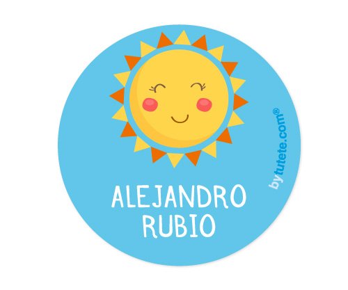 Pack 3 Badges Personnalisables Sol