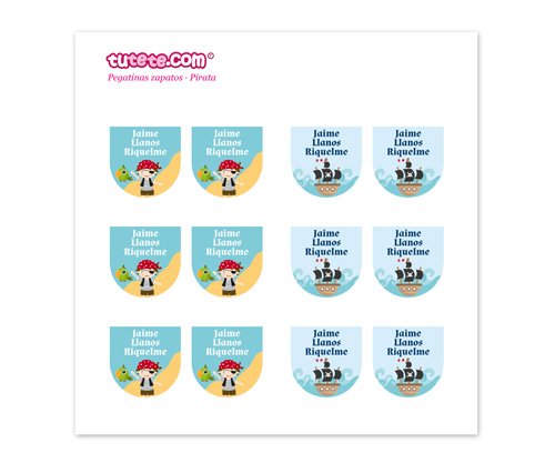 Pack Combi Pirata Termoadesive+Adesive