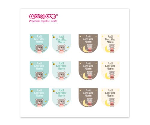 Pack Combi Orsetto Termoadesive+Adesive