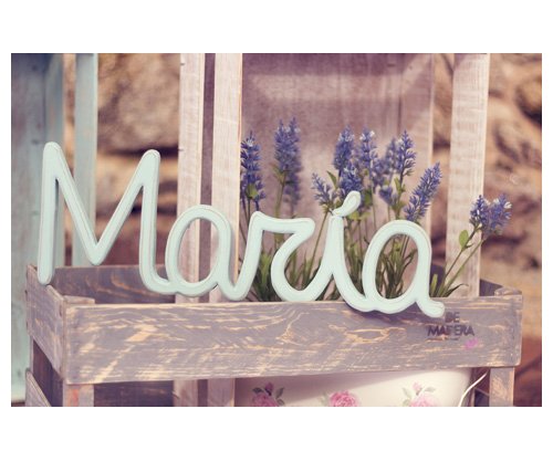 Nome in Legno Stile Vintage