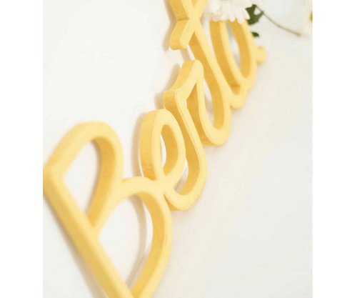 Nome in Legno Stile Vintage