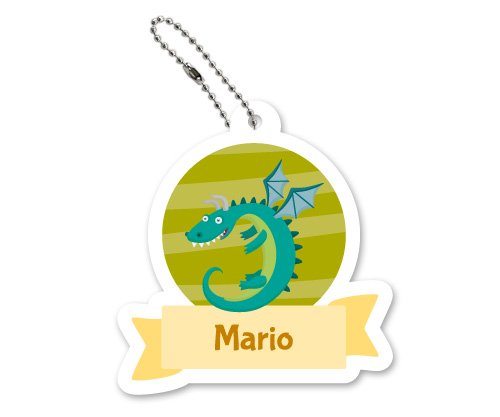 Chaveiro Mochila Dragão