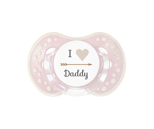 1 LOVI I Heart Daddy Pink