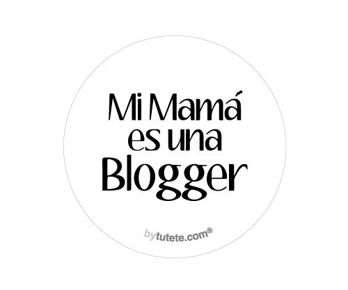 1 Chapa Mi mamá es una Blogger
