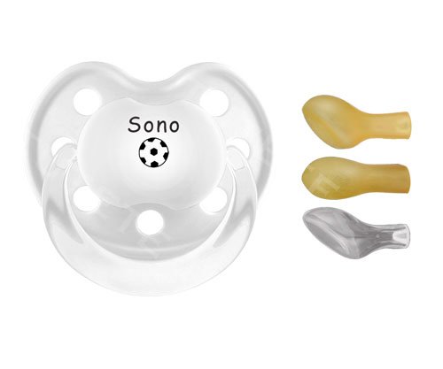 Succhietto Personalizzato Tutete Classic Bianco Sono+Pallone