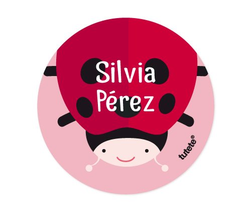 Pack 3 Botons Personalizáveis Joaninha