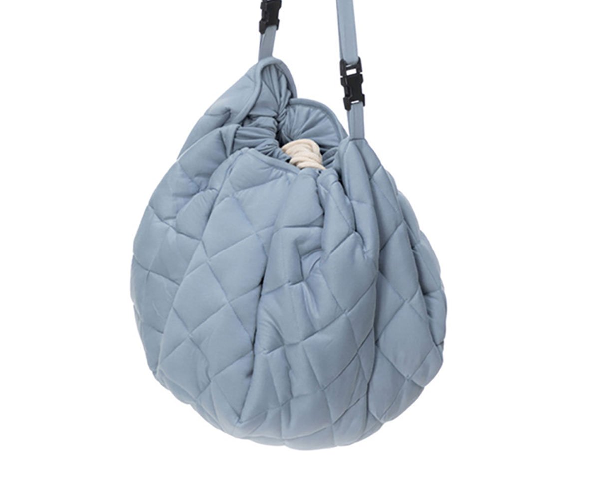 Saco Organic SOFT Reversible Play & Go Noomad Dusty Blue
