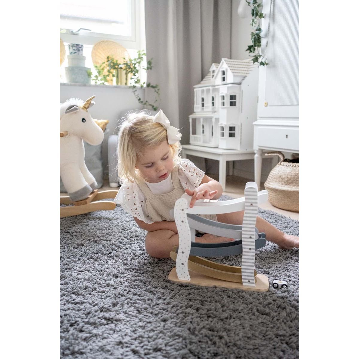 Pista de Coches Plateada