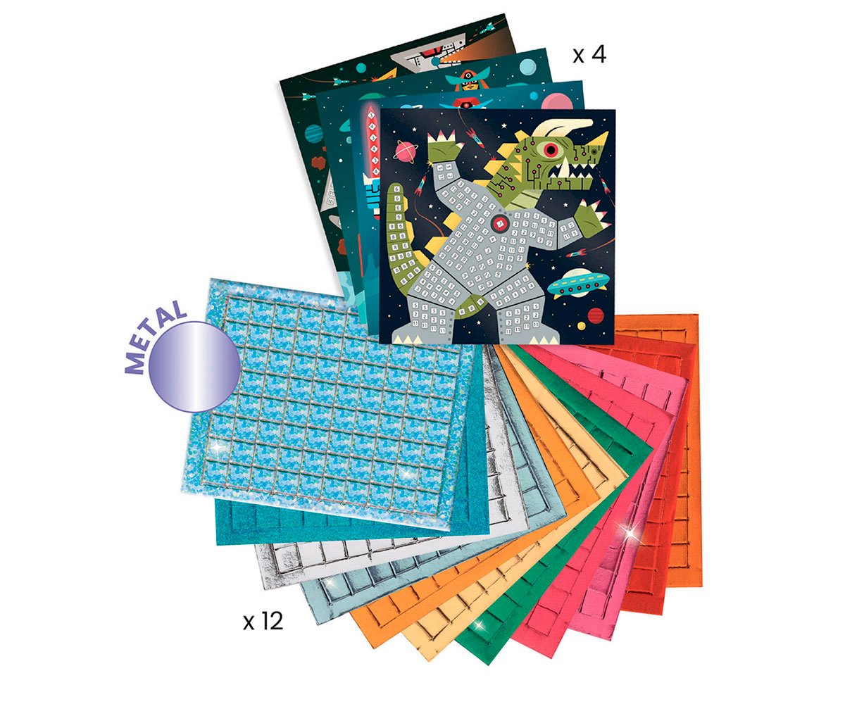 Mosaicos Batalla Espacial