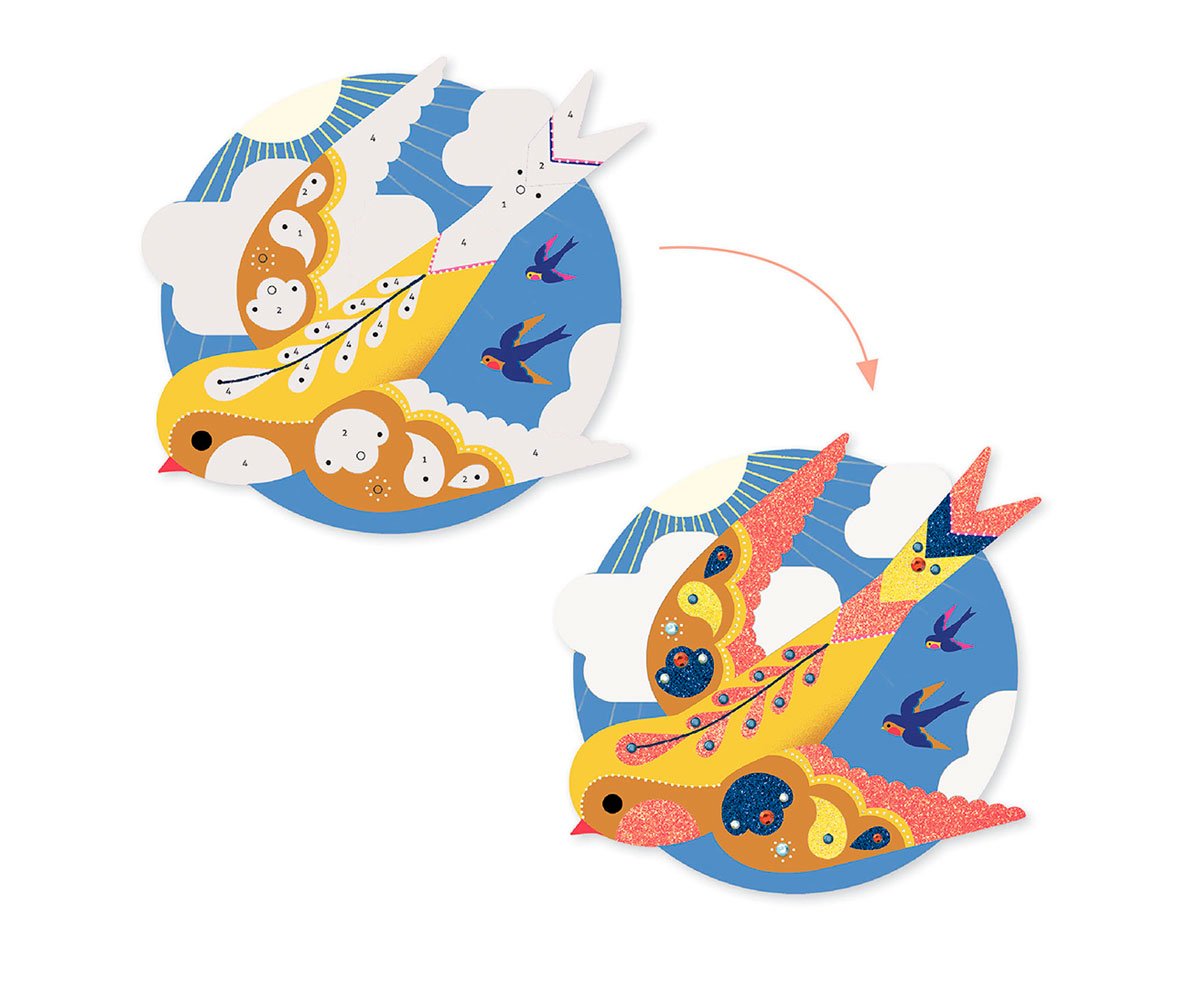 Lamine Glitter Paradiso