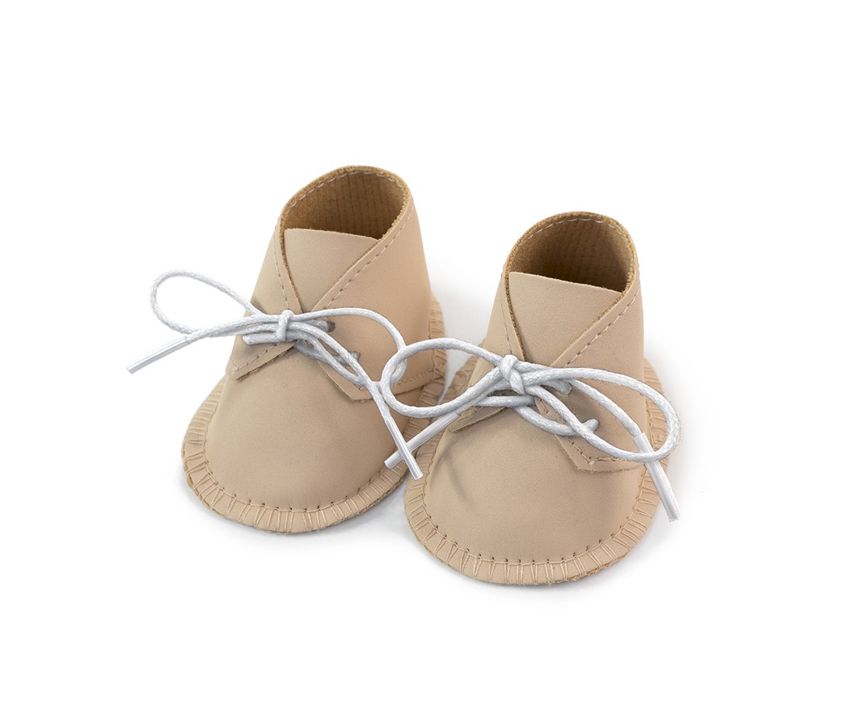 Zapatos para Muñeco Miniland Beige