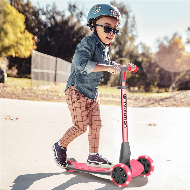 Patinete Yglider Nua Vermelho Yvolution