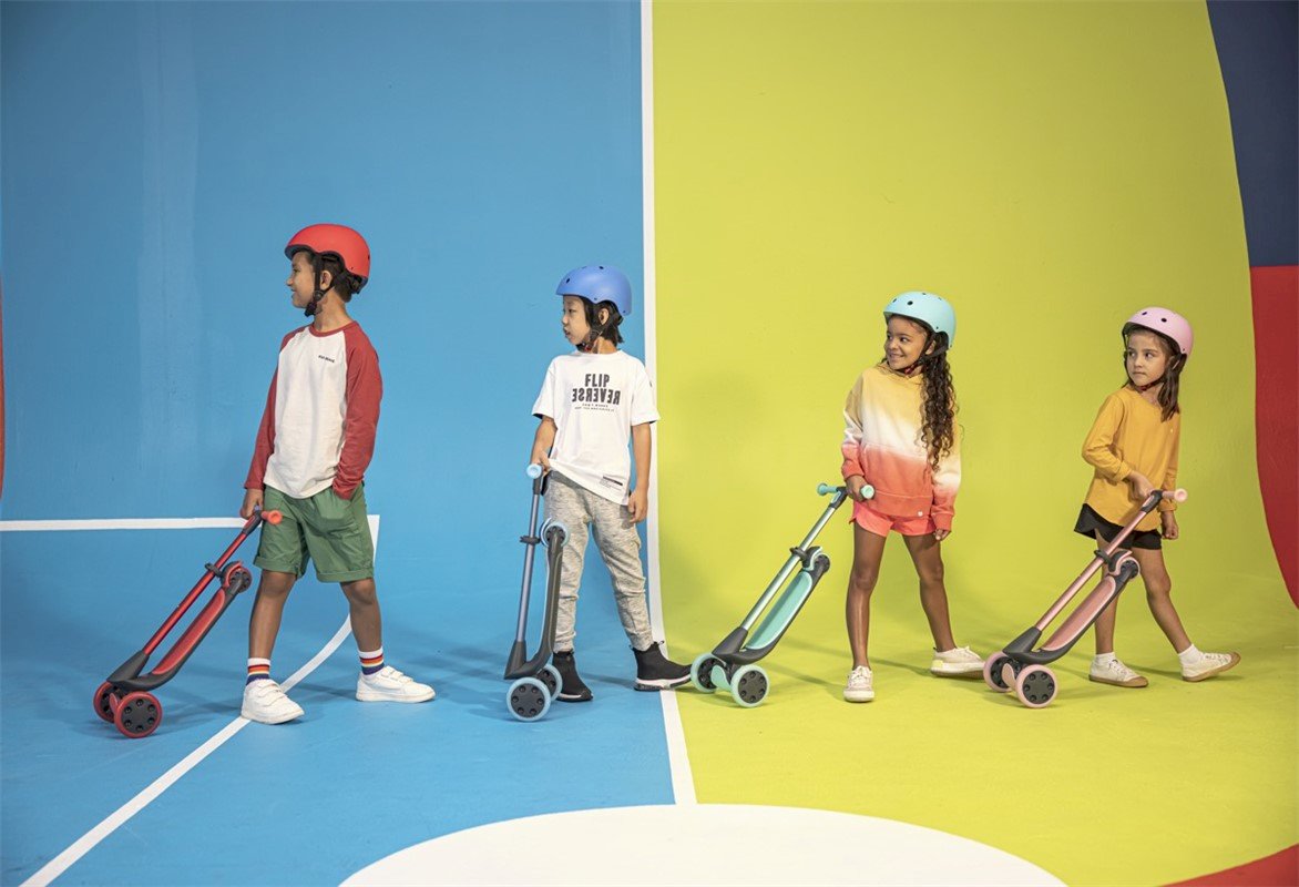 Patinete Yglider Nua Vermelho Yvolution