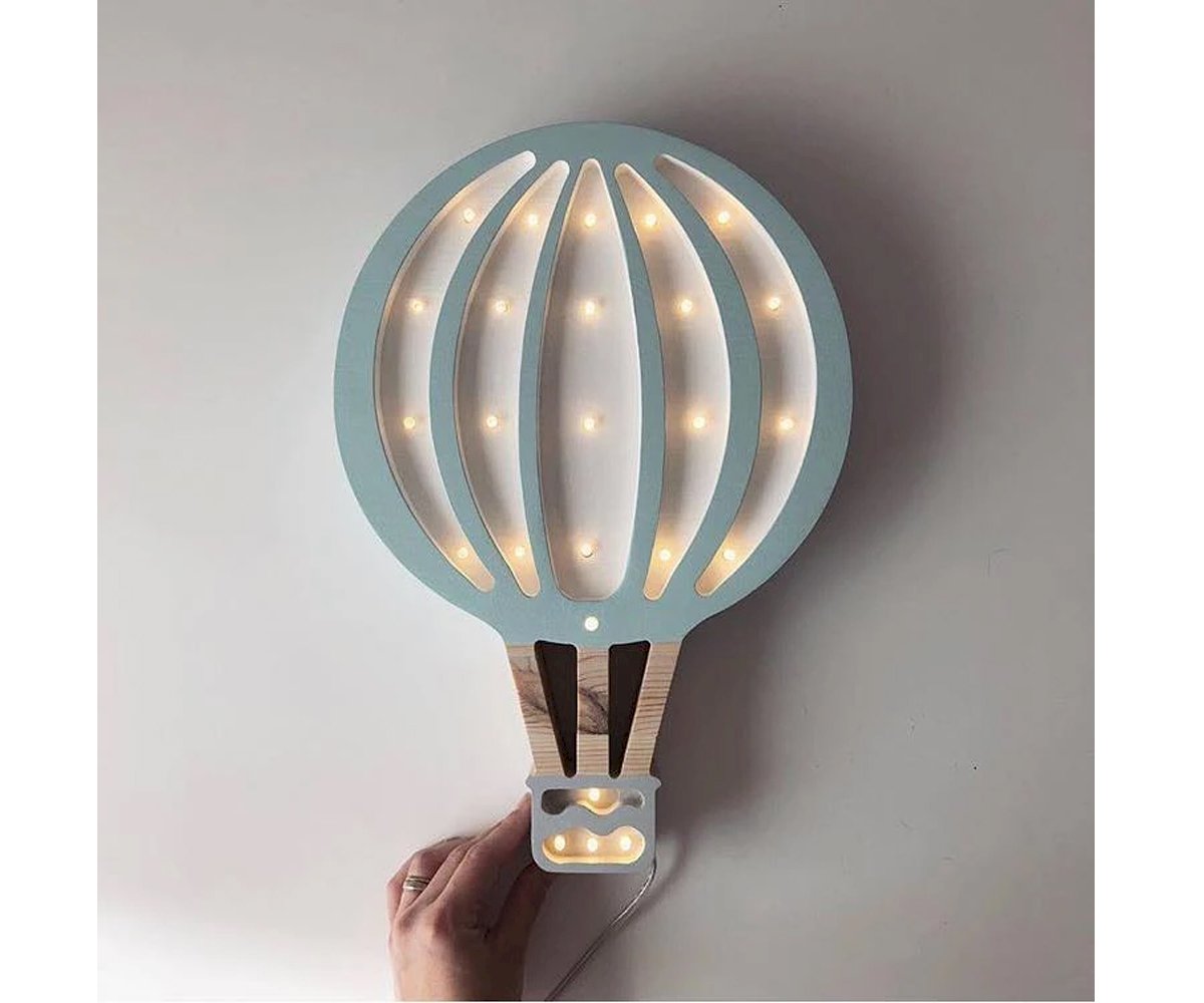 Candeeiro Balão de ar Céu Azul