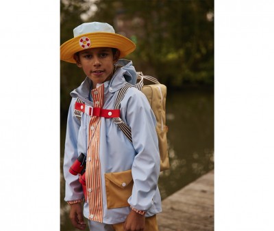 Clip Pectoral pour Sac à Dos Shark Grey