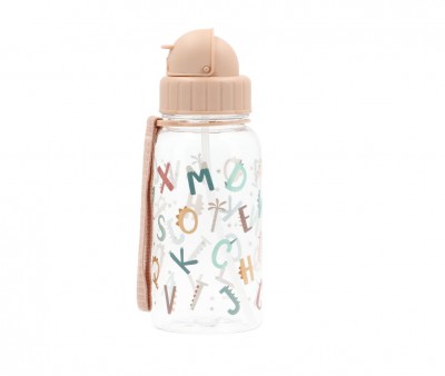 Botella Plástico Funny Letters Personalizable