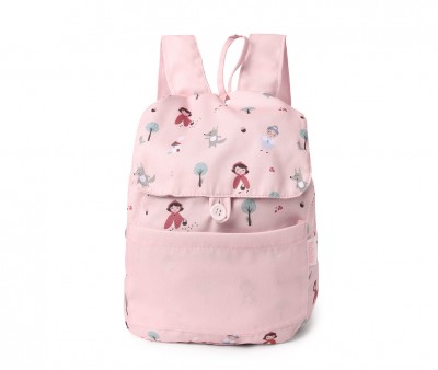 Mochila Pequeña Tela Little Red Personalizable