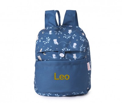 Mochila Pequeña Tela Magical Forest Personalizable