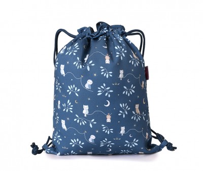 Mochila Saco Tela Magical Forest Personalizable