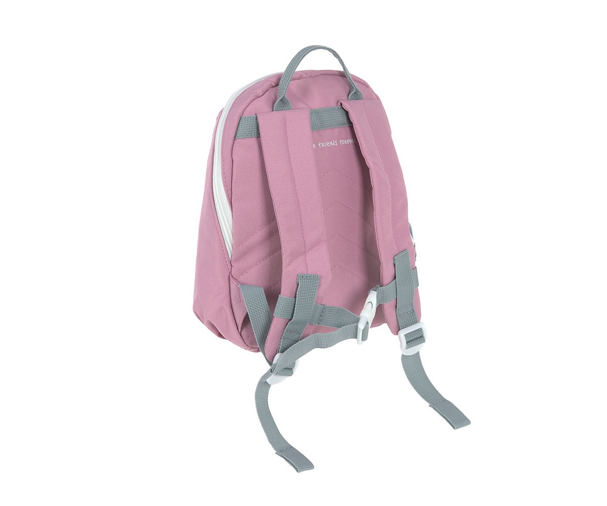 Mochila infantil Mini Penguin Rose personalizável