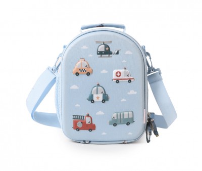 Bolsa Merienda Térmica 3D City Cars Personalizable