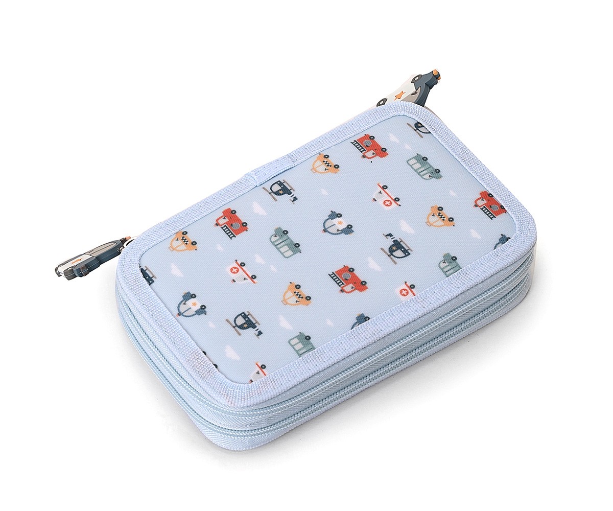 Astuccio Plumier Doppio Tutete City Cars