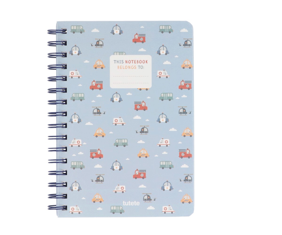 Libreta Escolar City Cars