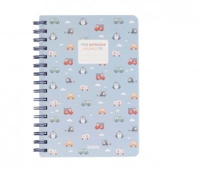 Libreta Escolar City Cars