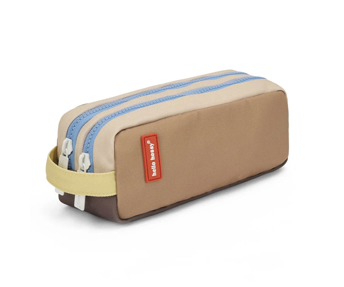Estuche Doble Compartimento Mini Walnut Personalizable