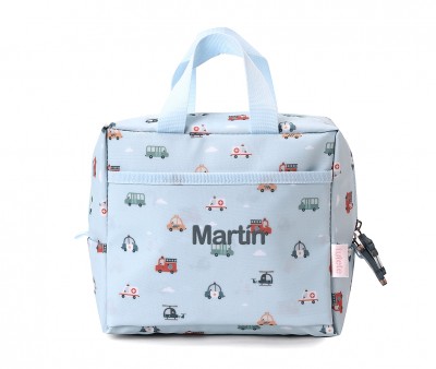 Bolsa Merienda Térmica City Cars Personalizable