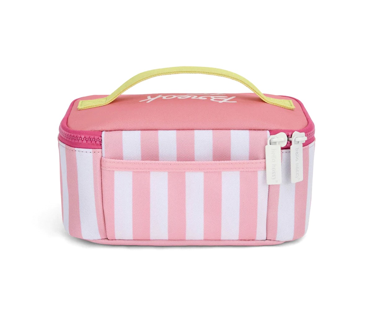 Lunch Bag Pink Stripes
