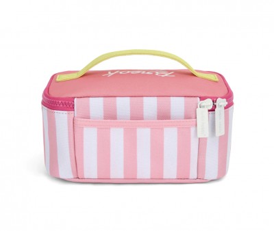 Lunch Bag Pink Stripes