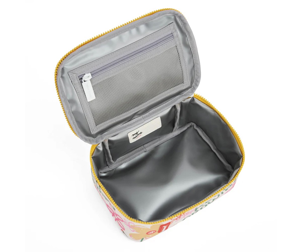 Lunch Bag Flower Artwork