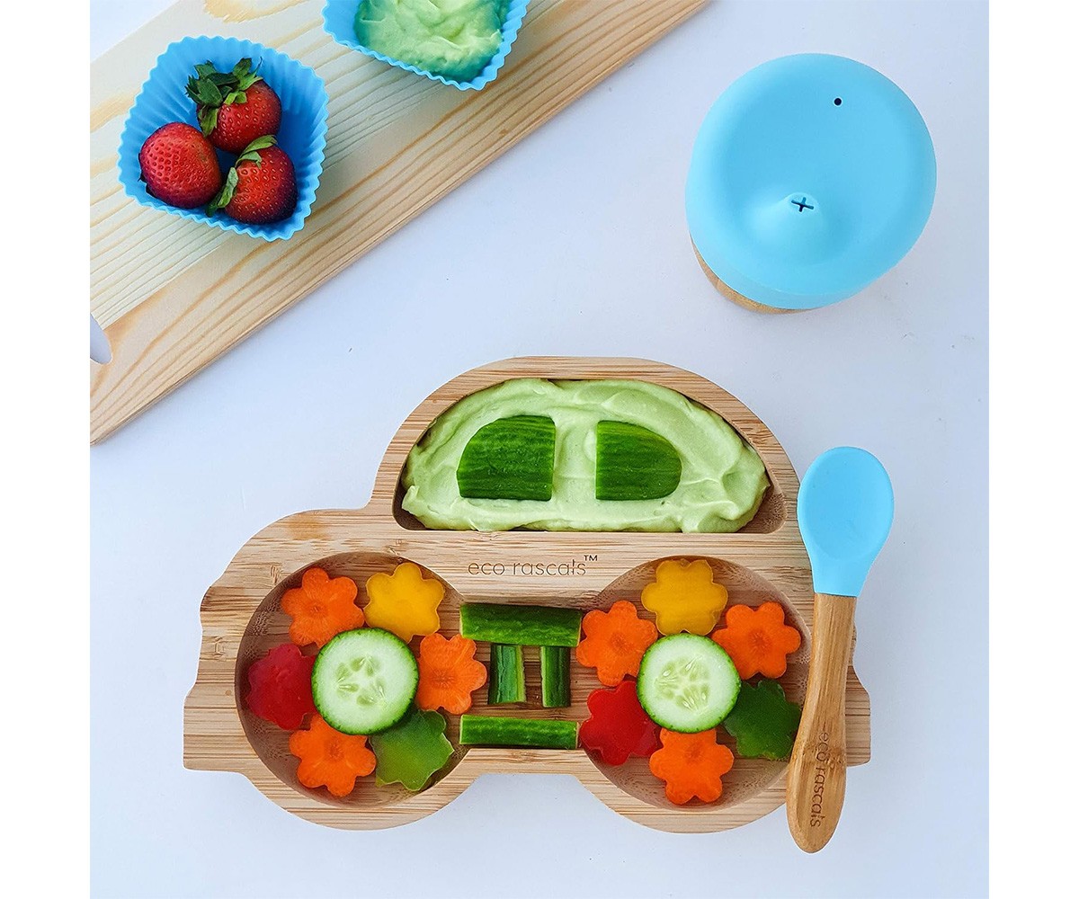 Set de Jantar Ecorascals Blue Car