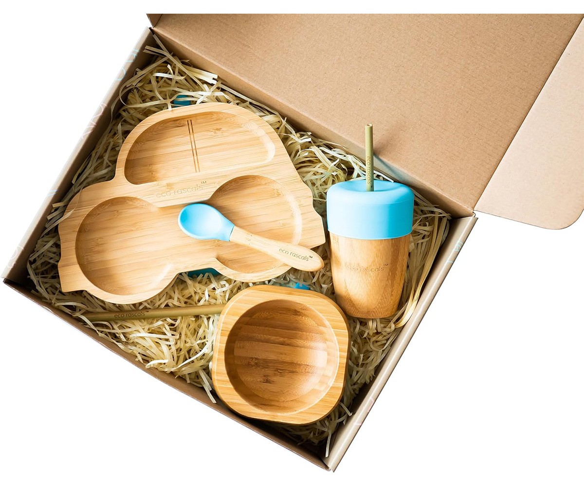 Set de Jantar Ecorascals Blue Car