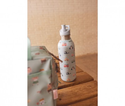 Botella Acero con Funda City Cars Personalizable 750ml