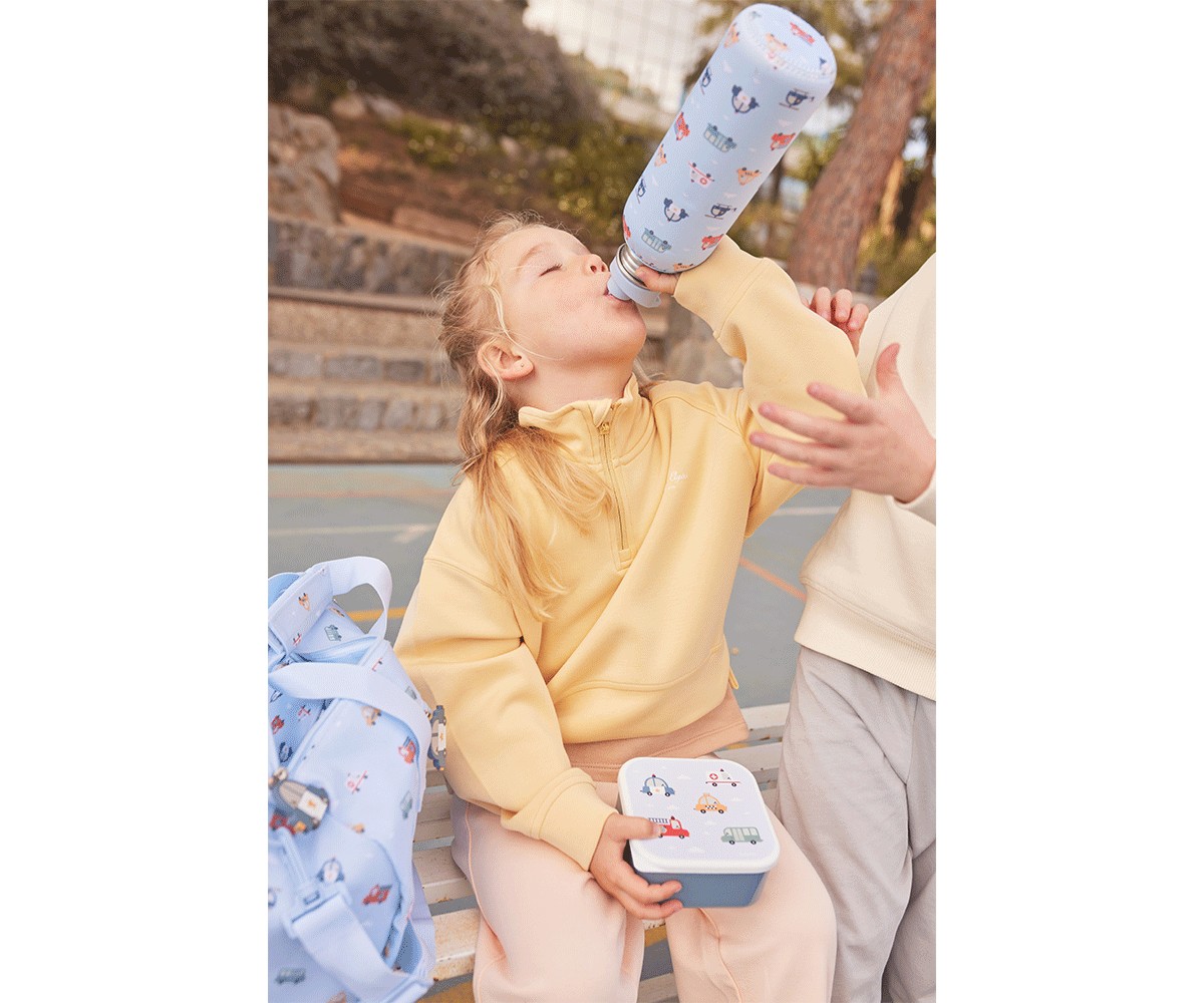 Gourde en Acier avec Housse City Cars Personnalisable 350 ml