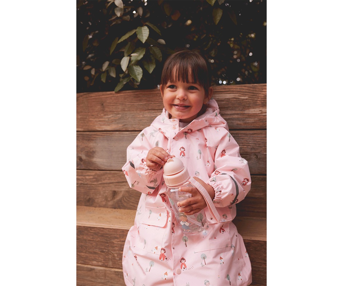 Borraccia Plastica Little Red Personalizzabile